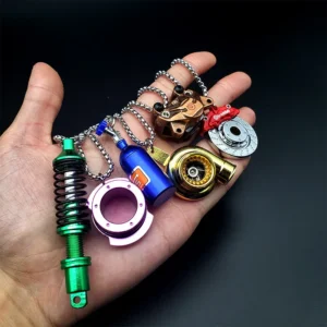 Car Turbo Brake Disc Keychain