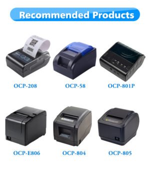 80mm Thermal WiFi printer Compatible with  ESC/POS and STAR  with auto cutter